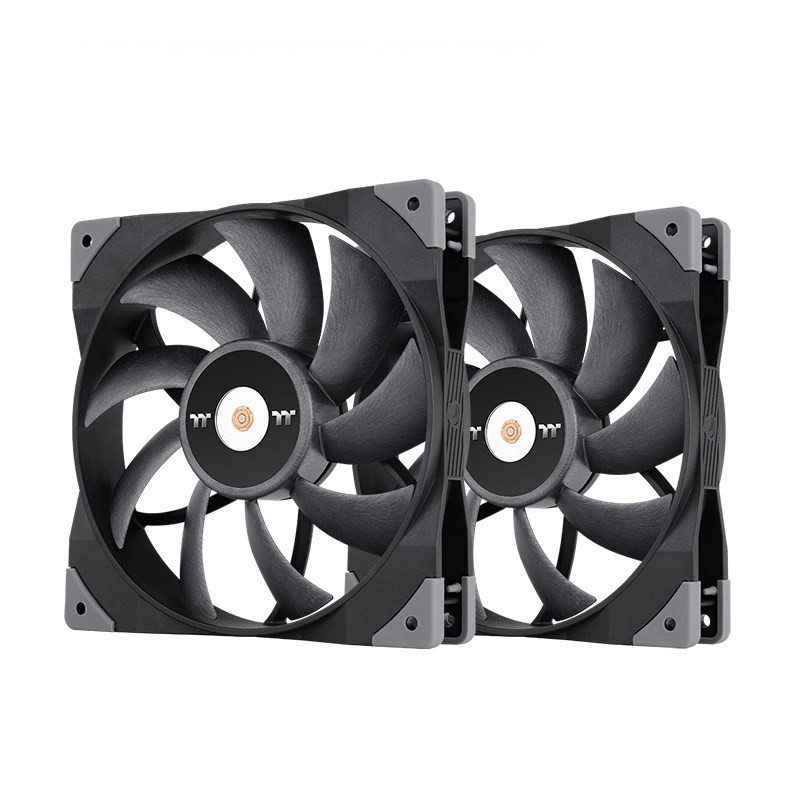 Thermaltake TOUGHFAN 14 Obudowa komputera Wentylator 14 cm Czarny 2 szt.