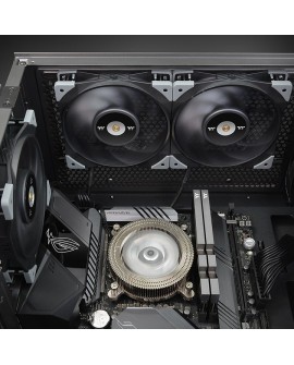 Thermaltake TOUGHFAN 14 Obudowa komputera Wentylator 14 cm Czarny 2 szt.