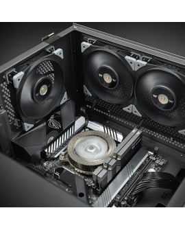 Thermaltake TOUGHFAN 14 Obudowa komputera Wentylator 14 cm Czarny 2 szt.