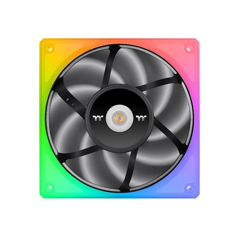 Thermaltake TOUGHFAN 12 RGB Obudowa komputera Wentylator 12 cm Biały 3 szt.
