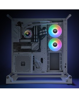 Thermaltake TH240 V2 ARGB - Zestaw chłodzenia cieczą - 24 cm - 57.05 cfm - Biały
