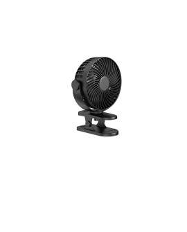 BLOW WENTYLATOR BIURKOWY Z KLIPSEM 15CM USB CZARNY + AKUMULATOR