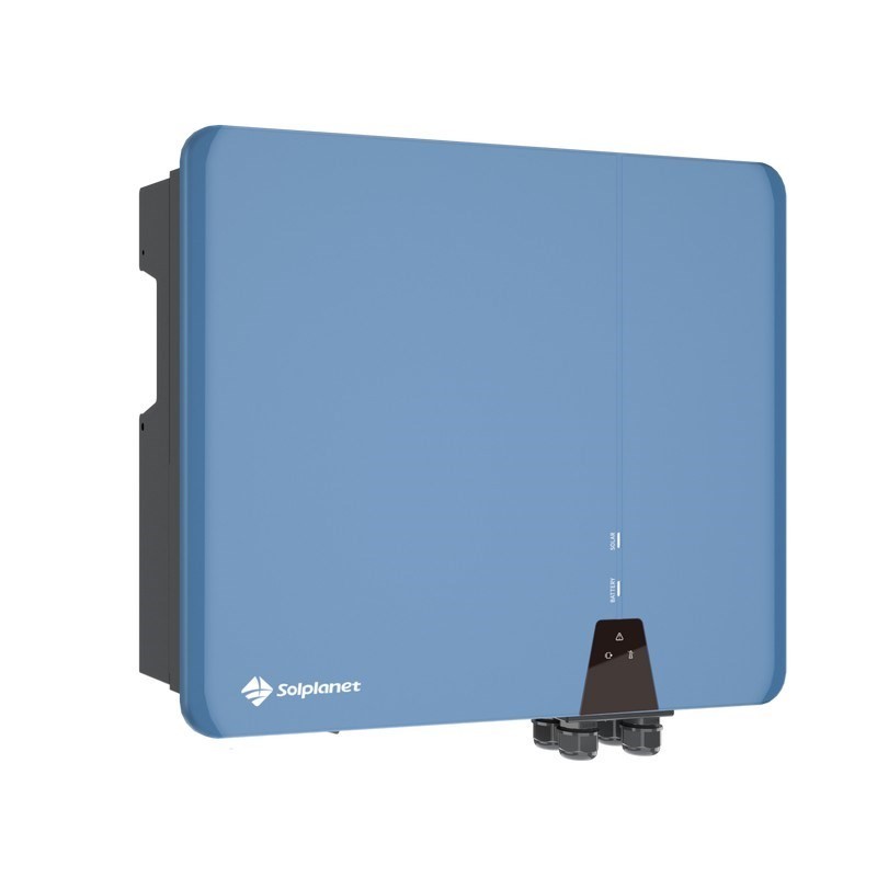 Falownik hybrydowy Solplanet ASW08kH-T2, 3-fazowy, 8kW, 2 MPPT, rozłącznik DC, komunikacja WLAN/LAN i RS485, współpraca z
