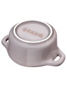 Mini Cocotte okrągły STAUB 40511-998-0 - antyczny szary 200 ml