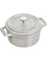 STAUB MINI COCOTTE Mini garnek żeliwny okrągły 250 ml, truflowy