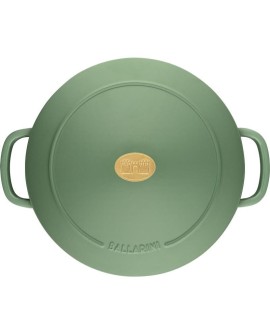 GARNEK ŻELIWNY OKRĄGŁY BALLARINI BELLAMONTE 75003-577-0 - 5,5 LTR ZIELONY