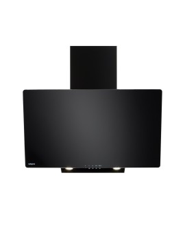 Okap kominowy AKPO WK-4 SMART 60 CZARNY (front czarne szkło)