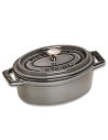 Mini garnek żeliwny owalny Staub - 250 ml, Grafitowy