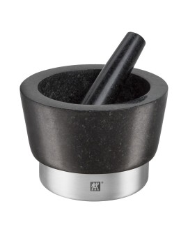 ZWILLING Spices Czarny Granit, Stal nierdzewna Moździerz i tłuczek