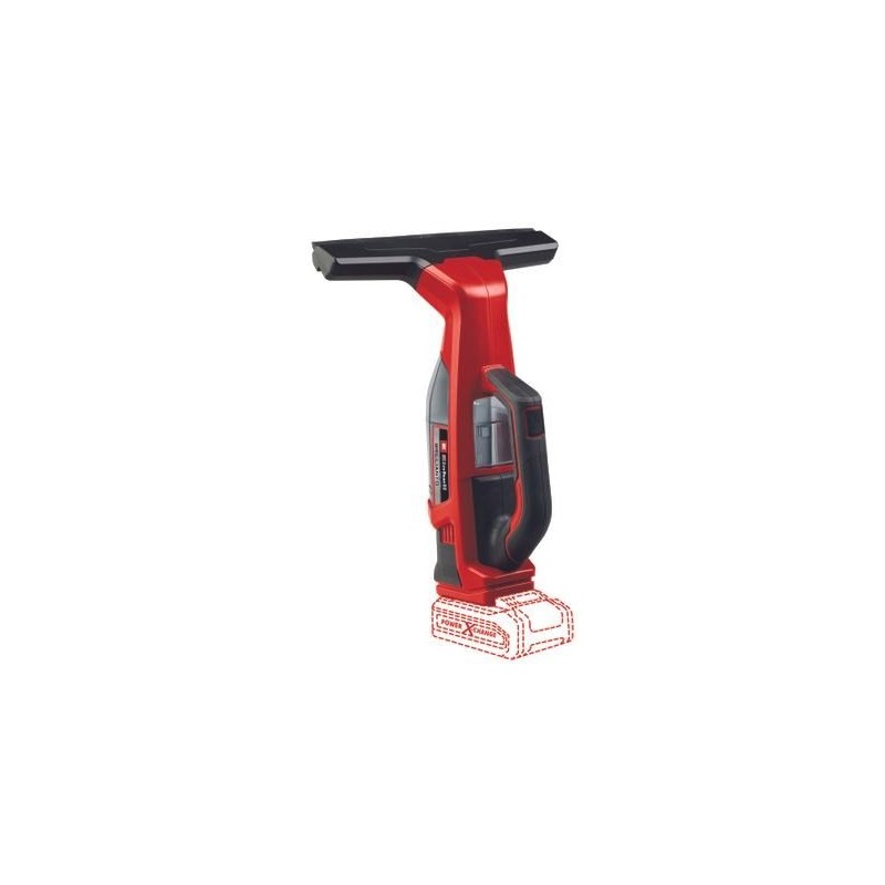 Einhell BRILLIANTO elektryczny system do czyszczenia szyb 0,3 l Czarny, Czerwony