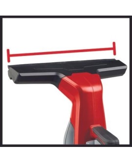 Einhell BRILLIANTO elektryczny system do czyszczenia szyb 0,3 l Czarny, Czerwony
