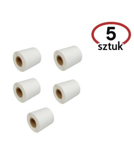BSTech Etykiety termiczne o wymiarach 60x40 mm, dostępne w rolkach po 1000 sztuk. Ilość w opakowaniu wewnętrznym: 5 sztuk,