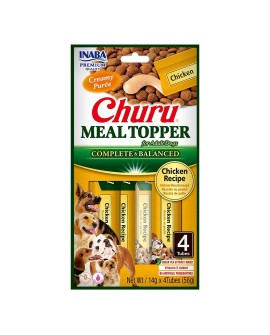 INABA DOG MEAL TOPPER CHICKEN 4x14g 56g