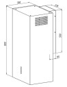 Okap AKPO WK-4 BALMERA WL SLIM CZARNY MAT T450 M3