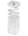 ZWILLING 1025971 Prostokątny Pojemnik 2,445 l Przezroczysty, Biały 6 szt.