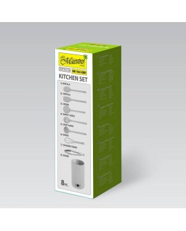 Przybory kuchenne 8 el. MR-1542-GREY MAESTRO