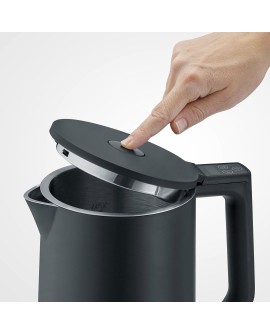 SEVERIN CZAJNIK ELEKTR. , OBUDOWA COOL-TOUCH, STAL- PLASTIK, POJ. 1,7 L, REG. TEMP. W ZAKRESIE 30°C-100°C, 2200W WK3483