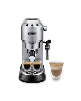 Ekspres kolbowy DeLonghi Dedica Style EC 685.M (1350W kolor srebrny) (WYPRZEDAŻ)
