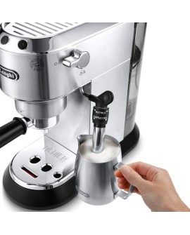 Ekspres kolbowy DeLonghi Dedica Style EC 685.M (1350W kolor srebrny) (WYPRZEDAŻ)