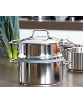Garnek niski z pokrywką DEMEYERE Apollo 7 40850-169-0 - 21 ltr
