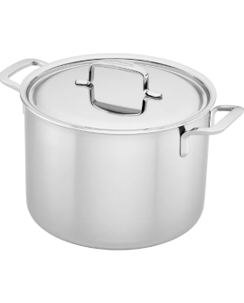Garnek wysoki z pokrywką DEMEYERE 5-Plus 40850-848-0 - 8 ltr