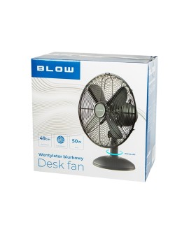 BLOW WENTYLATOR STOŁOWY 30CM CZARNY