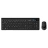 Genius SlimStar 8230 zestaw klawiatura bezprzewodowa CZ/SK, czarna z myszą optyczną bezprzewodową, 1x AA, 1x AA, klasyczna, Dual