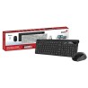 Genius SlimStar 8230 zestaw klawiatura bezprzewodowa CZ/SK, czarna z myszą optyczną bezprzewodową, 1x AA, 1x AA, klasyczna, Dual