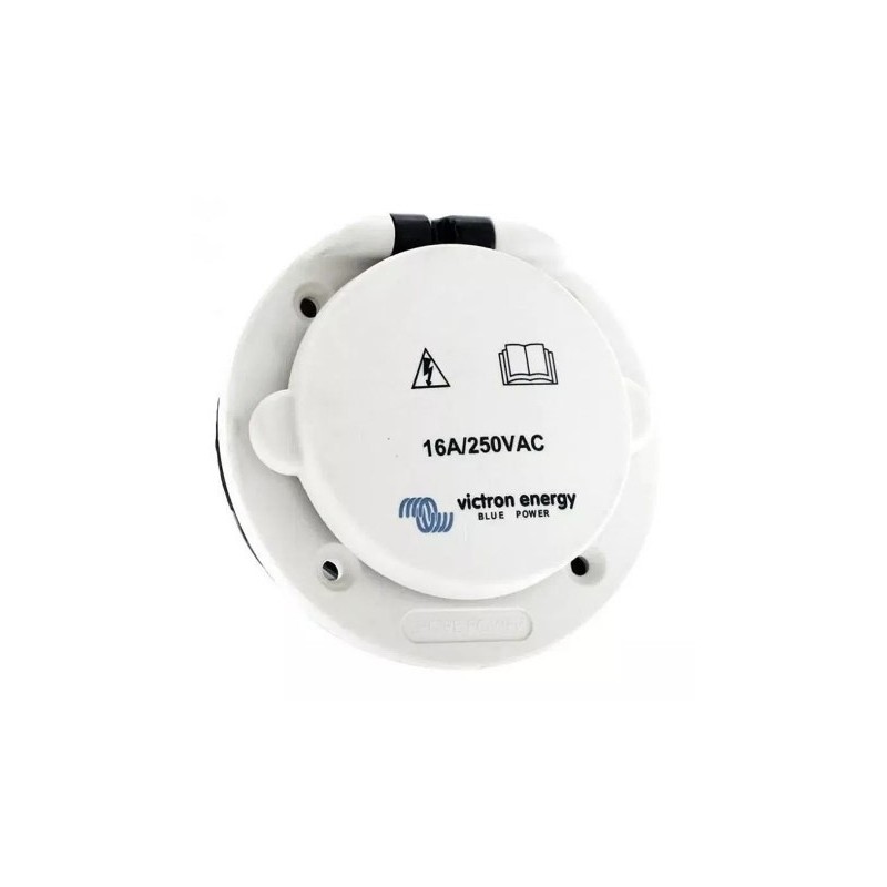 Victron Energy Power Inlet Polyamid with cover 16A/250Vac (2p/3w)