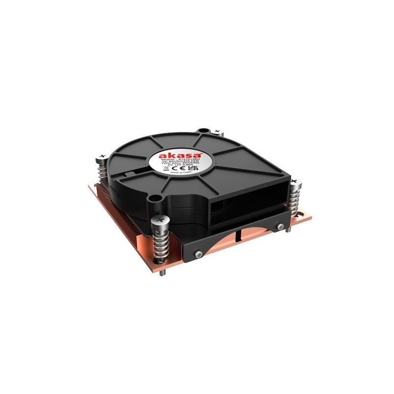 Akasa AK-CC7401BT01 1U Low Profile Chłodzenie procesora - gniazdo LGA 1700