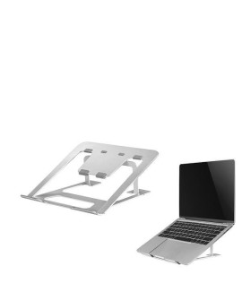 Neomounts NSLS085SILVER stojak na laptop Podstawka na notebooka Srebrny 43,2 cm (17")