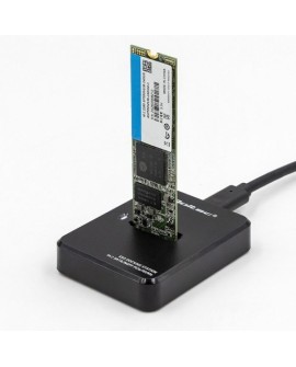 QOLTEC STACJA DOKUJĄCA DYSKÓW SSD M.2 SATA/PCIE | NGFF/NVME | USB 3.1