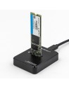 QOLTEC STACJA DOKUJĄCA DYSKÓW SSD M.2 SATA/PCIE | NGFF/NVME | USB 3.1