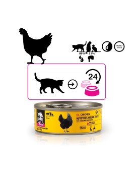 3Coty CHICKEN Cheers! Complementary feed for cats 75g