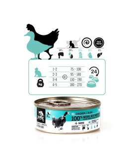 3Coty CHICKEN + DUCK for Kittens 80g