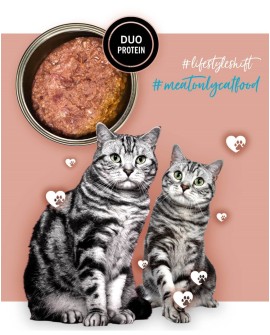 3Coty TURKEY + RABBIT for Adult cats 80g