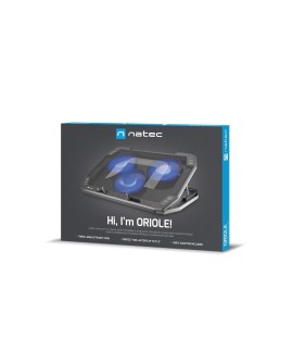 NATEC PODSTAWKA CHŁODZĄCA ORIOLE 15.6"-17.3" LED NPL-1926