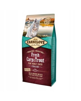 CARNILOVE CAT FRESH CARP&TROUT STERILISED 6kg
