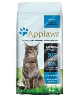 APPLAWS CAT Ryby oceaniczne i łosoś - sucha karma dla kota - 6kg (WYPRZEDAŻ)