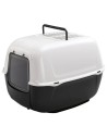 FERPLAST HOME PRIMA BLACK Kuweta - 39,5x52,5x38