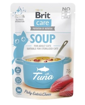 Brit Care Soup with duck tuna 75g cat