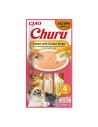 INABA CAT CHURU SALMON WITH CHICKEN przysmak dla kota 4x14g (56g)