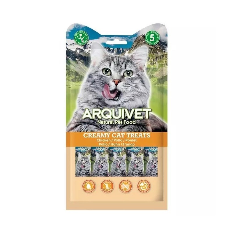 ARQUIVET Krem z kurczaka 5X14 g