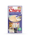 INABA CAT CHURU TUNA WITH CLAM FLAVOUR 4x14g (56g)