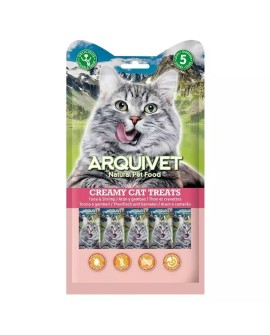 ARQUIVET Kremowa przekąska tuńczyk, krewetka 5X14 g