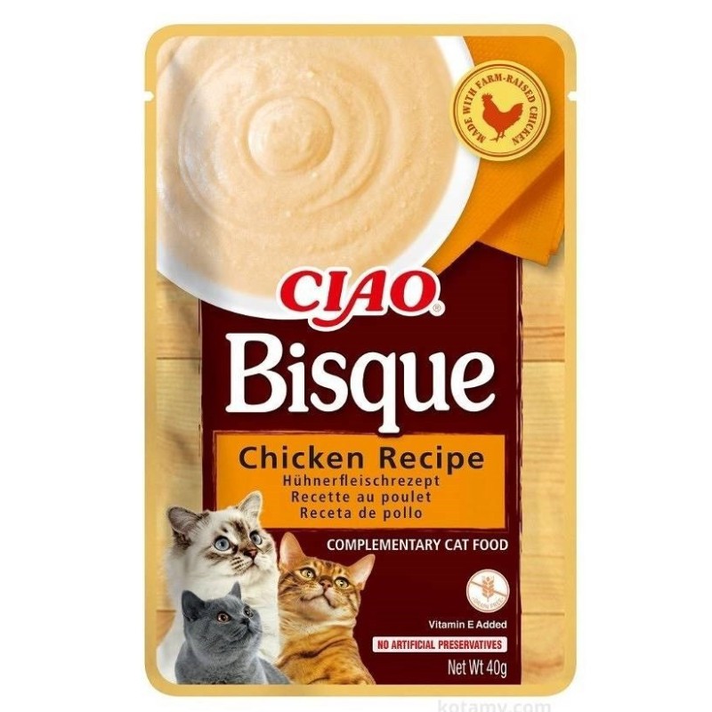 INABA CAT CIAO BISQUE CHICKEN 40g