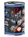 Alpha Spirit Anchois/jabłko mokra karma pies 400 g