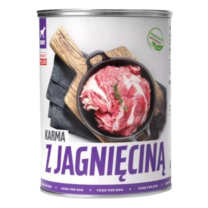 Tuf Tuf Puszka mielonka z jagnięciną 400g