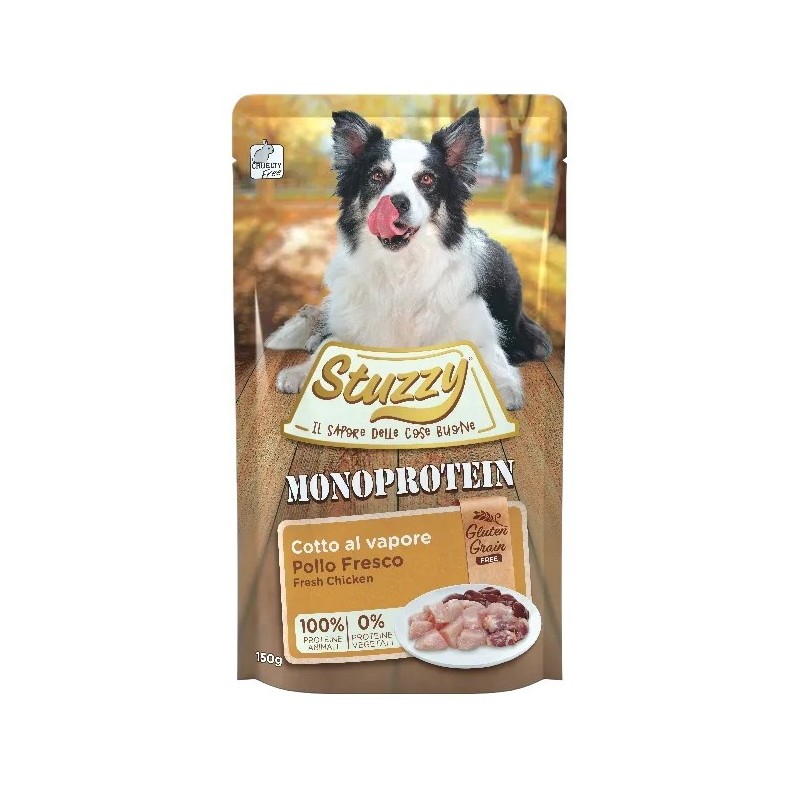 STUZZY Pouch Grain Free Monoprotein FRESH Kurczak 150g