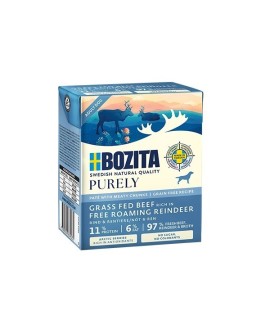 BOZITA Purely wołowina z reniferem pasztecik z kawałkami mięsa 370g